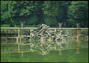 Il trionfo di Nettuno e Anfitrite, gruppo principale della Fontana di Nettuno, 1740